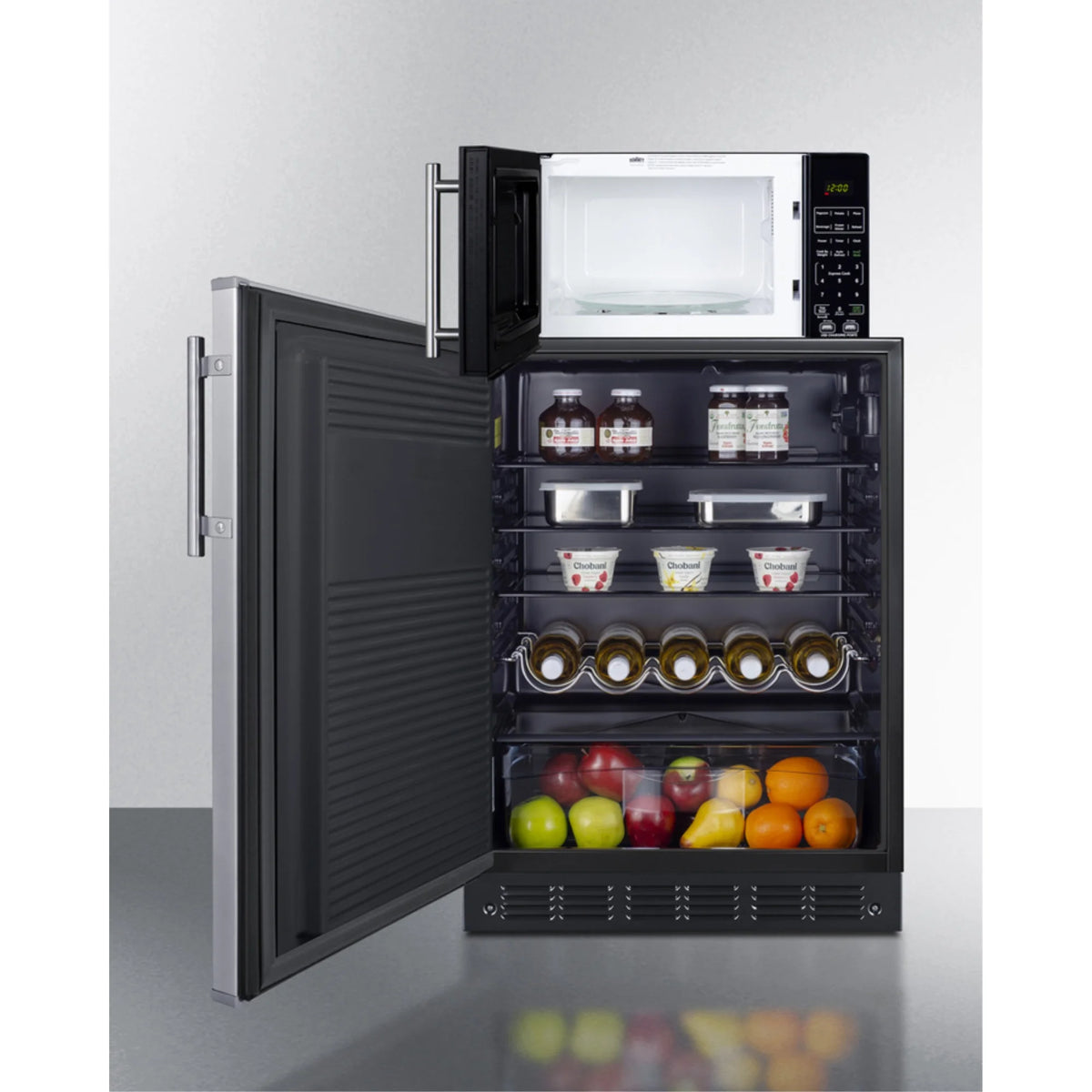 24" Wide 5.1 Cu. Ft. Left Hinge Compact Freezerless Refrigerator F823238