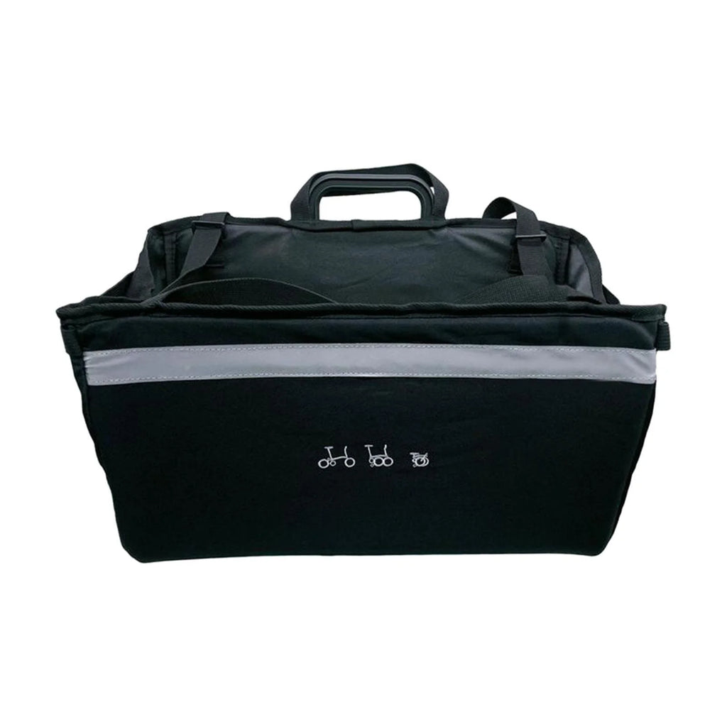 Folding Bike Basket with Rain Cover N2866