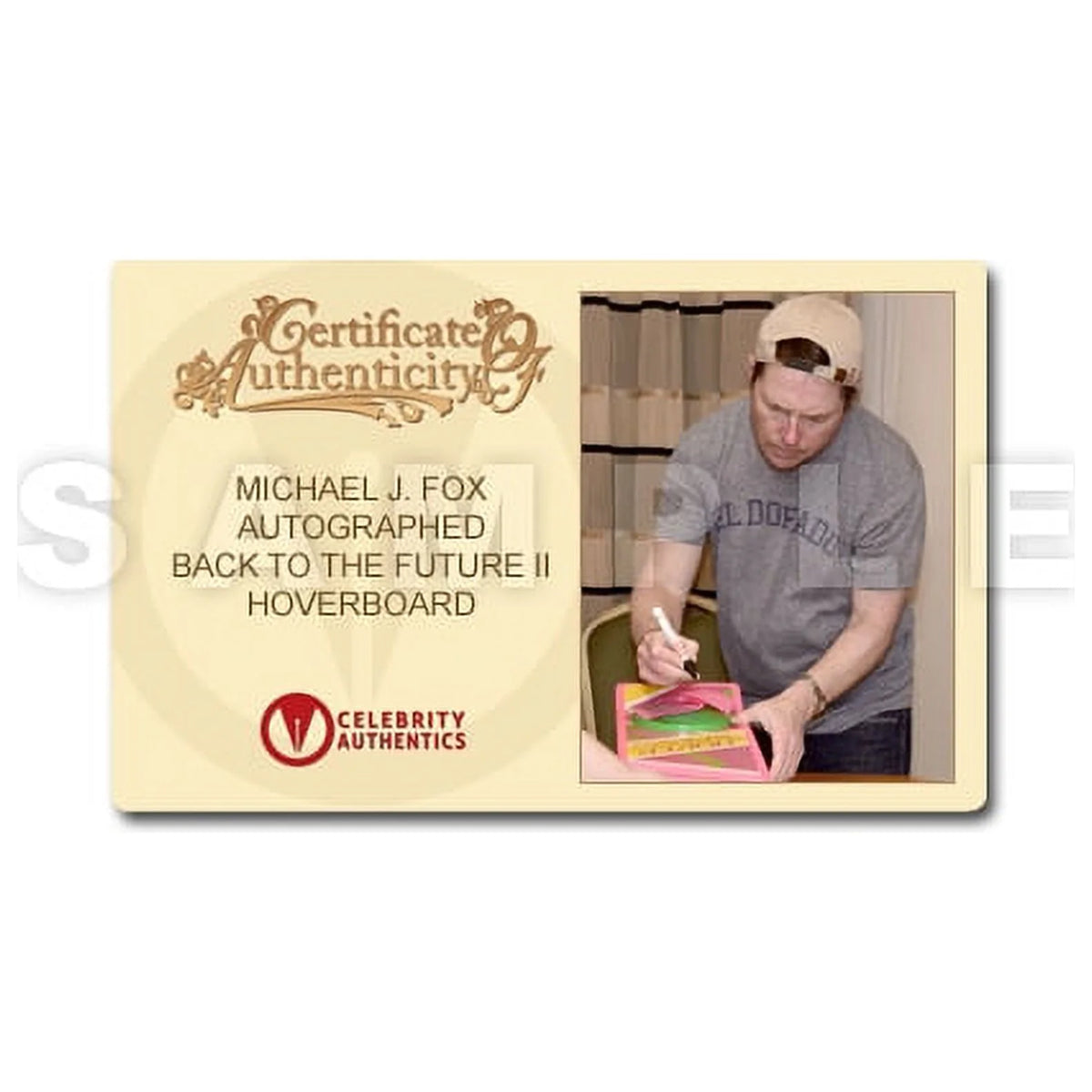 Autographed Back to the Future Part II Hoverboard C352
