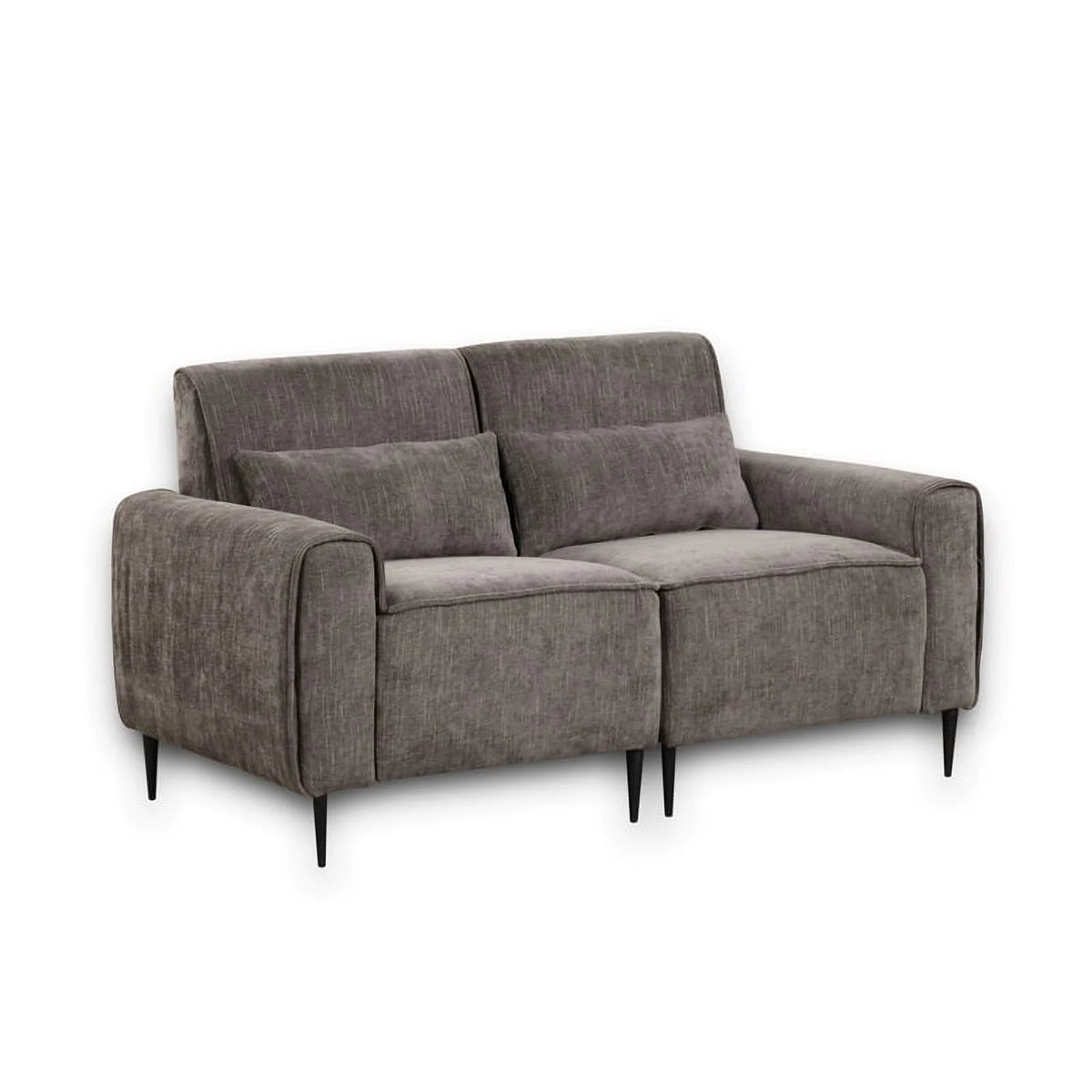 Gray Chenille Sofa Loveseat X1960