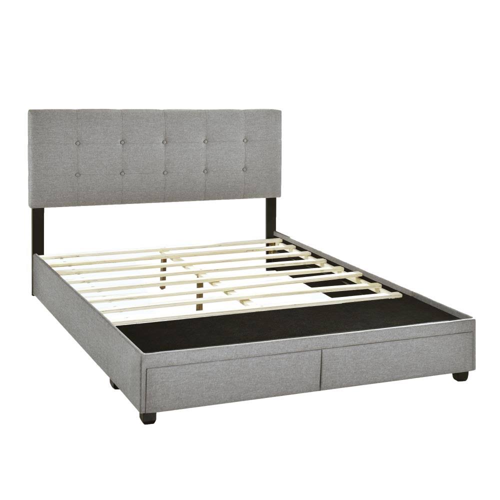 Queen Storage Bed Gray U41888