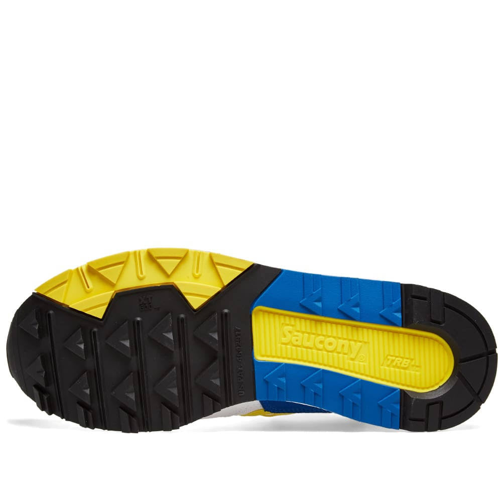 White, Yellow & Blue Saucony Shoes T8087
