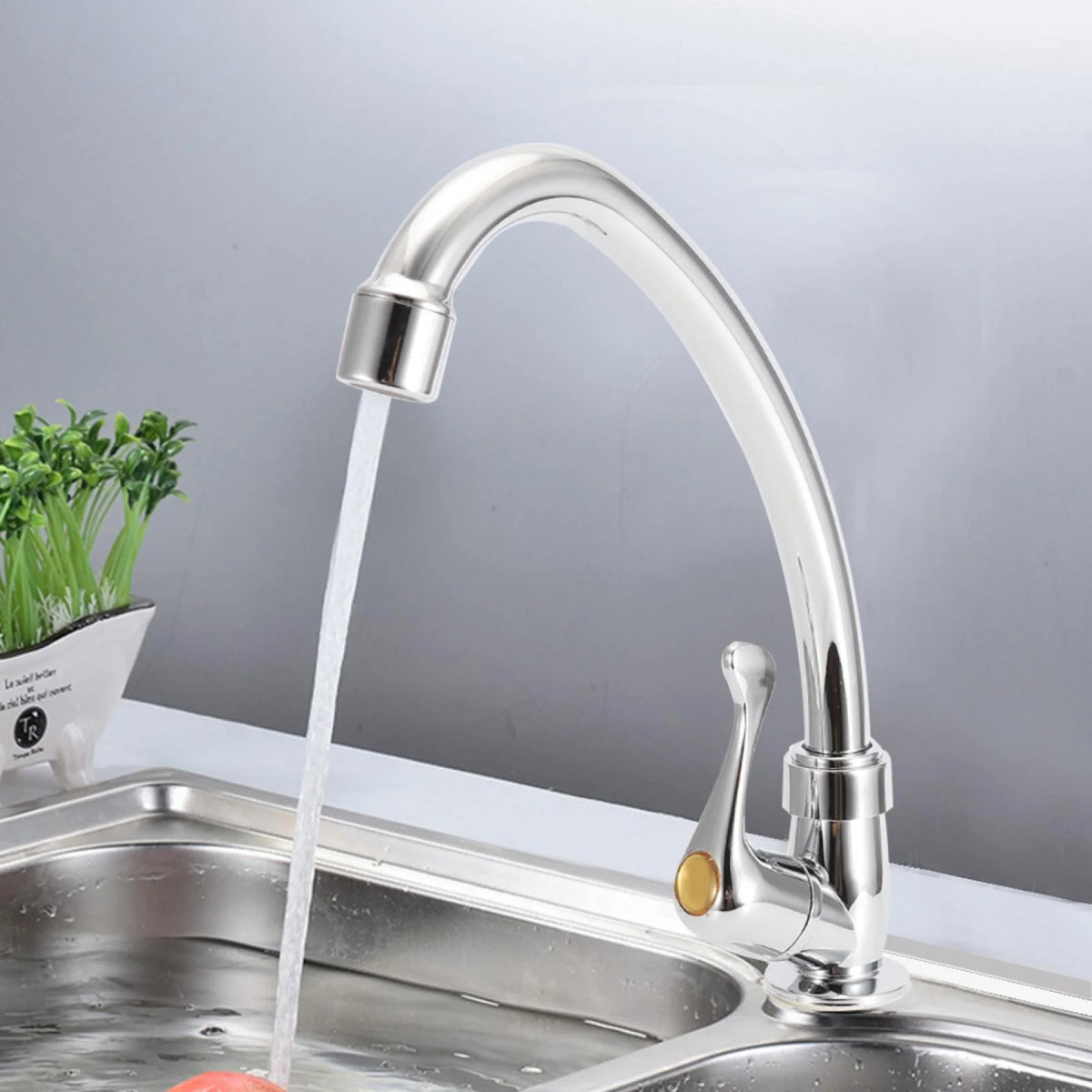 ABS Plastic Single Handle Washbasin Faucet R6611