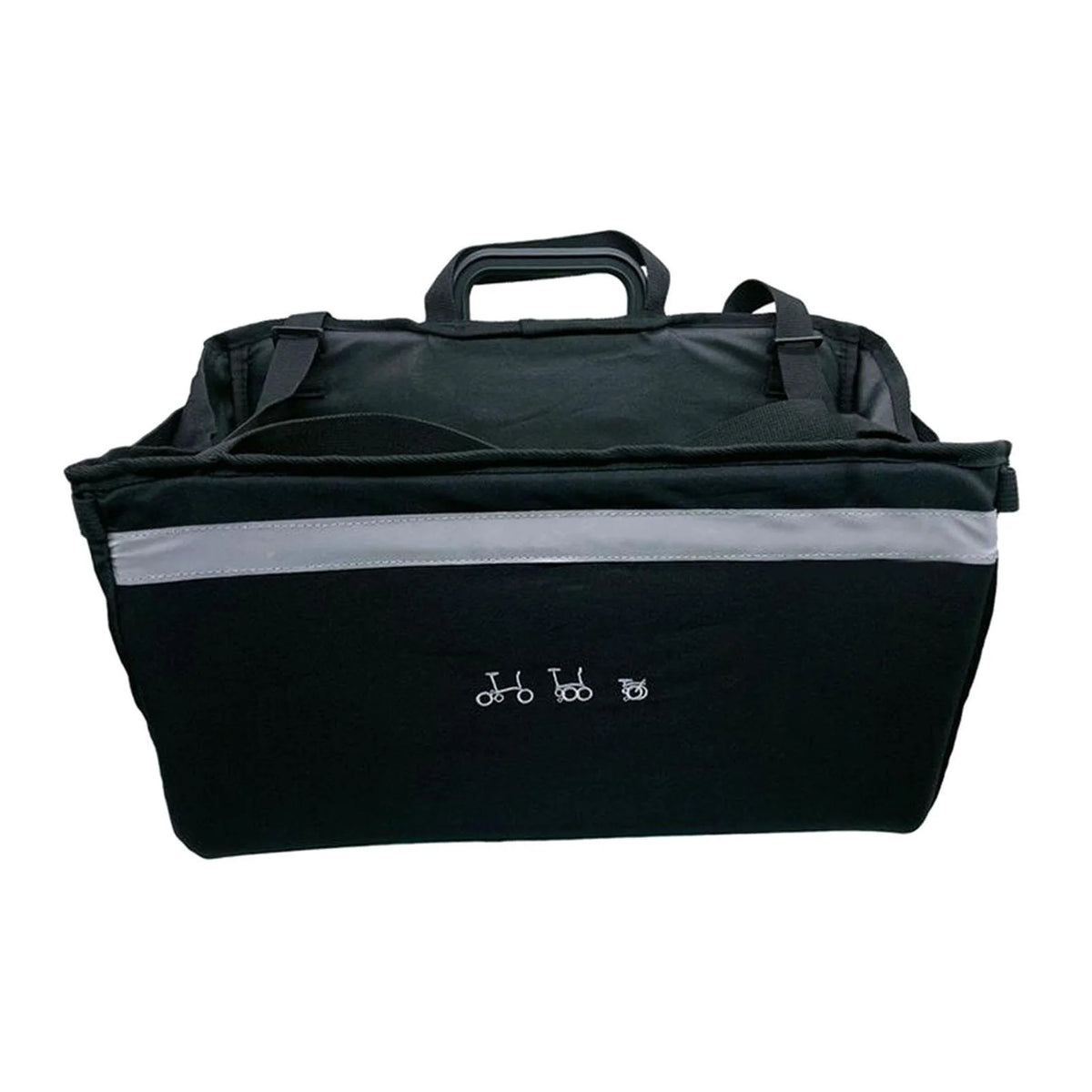 Folding Bike Basket with Rain Cover N2866