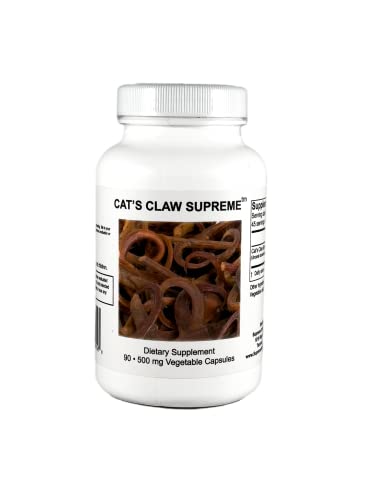 90 Vegetarian Cat’s Claw Bark Capsules I445628