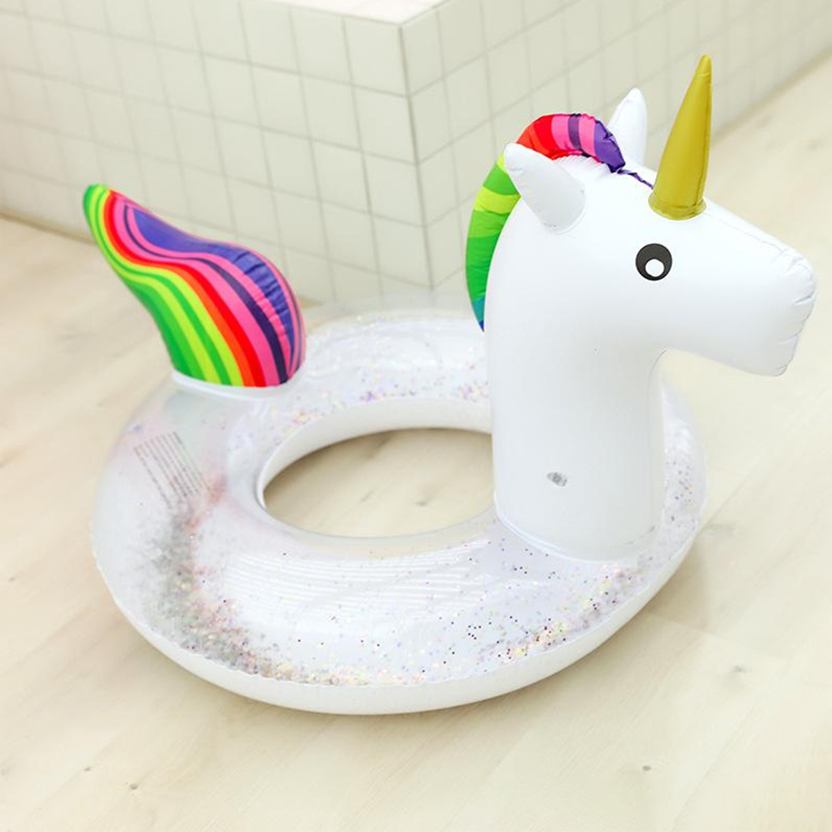 Inflatable Sea Horse Swimming Ring 48 inc I77172
