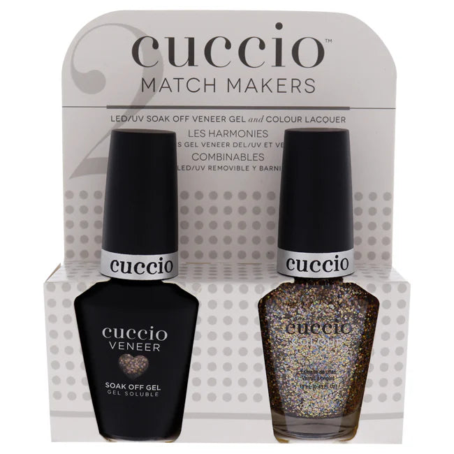 2 Pc 0.44oz Veneer Soak Of Gel Nail Polish, 0.43oz Colour Nail Polish I364