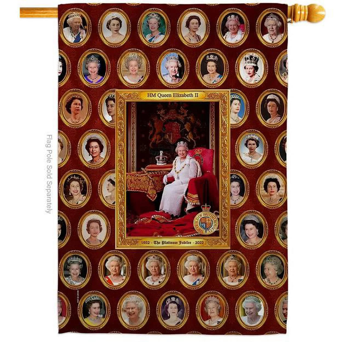 28 x 40 in. Double-Sided Decorative House Flag N5436