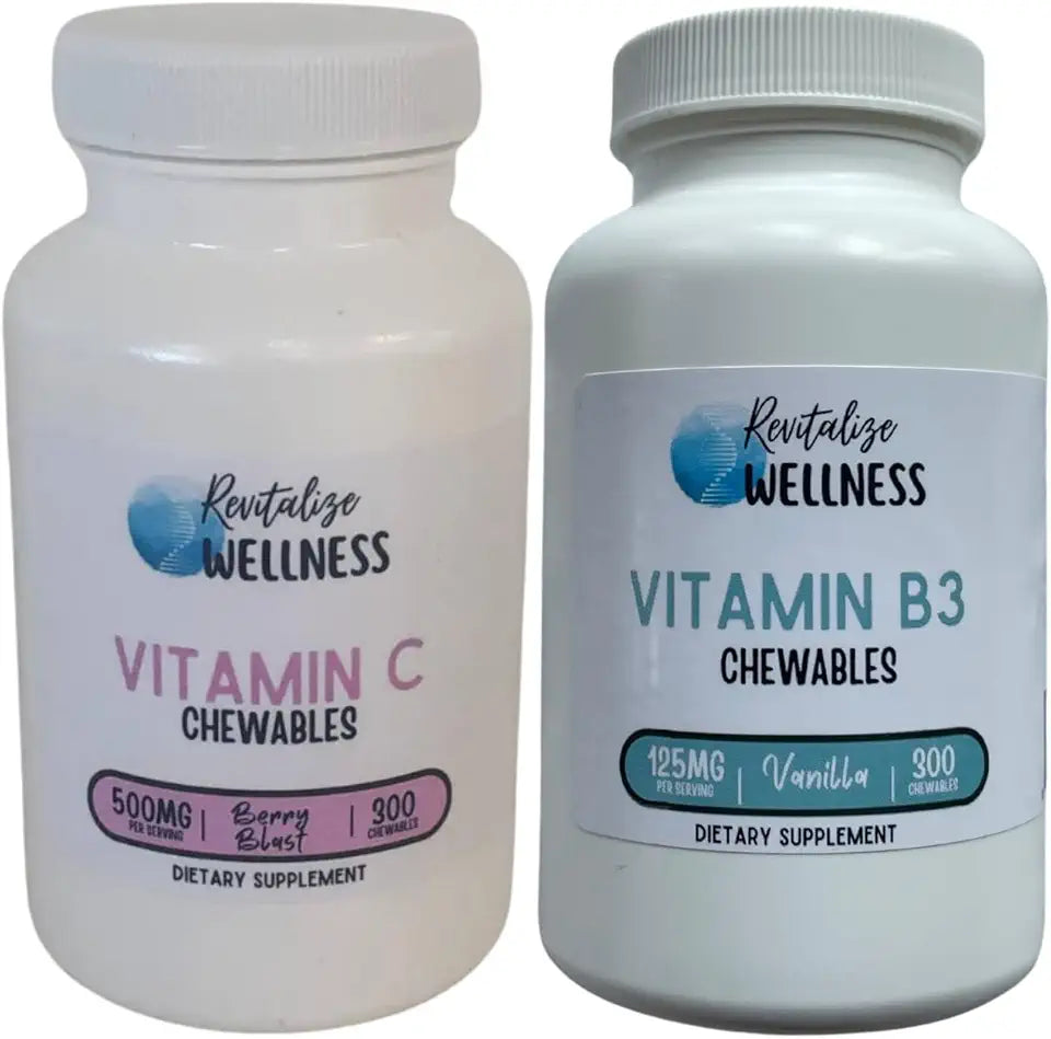 Vitamin C 500 mg and Vitamin B3 Chewables K892000