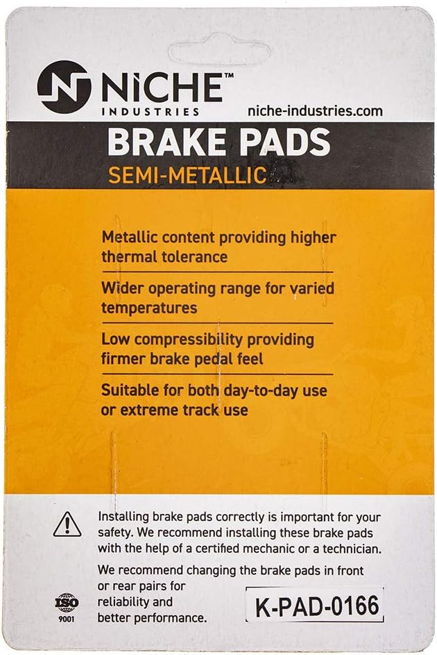 Brake Pad Set Semi-Metallic Pack of 2 O2043