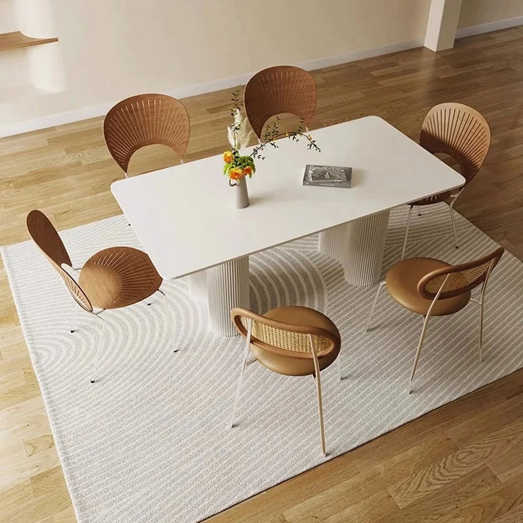 Modern Rectangle Dining Table Y62746