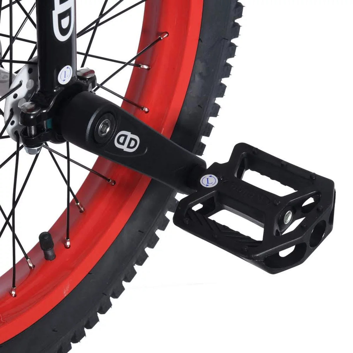19'' Black Red Rims Unicycle U99517