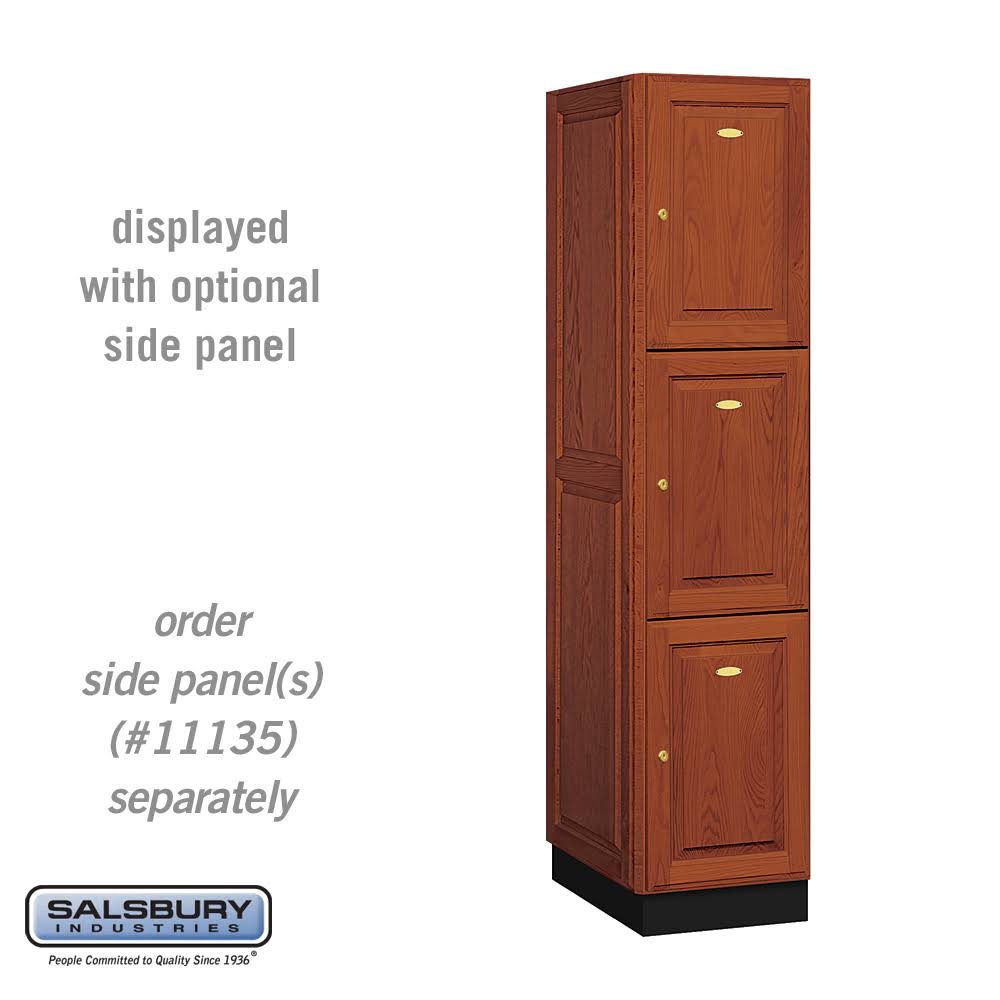 Medium Oak Wardrobe Locker L51385
