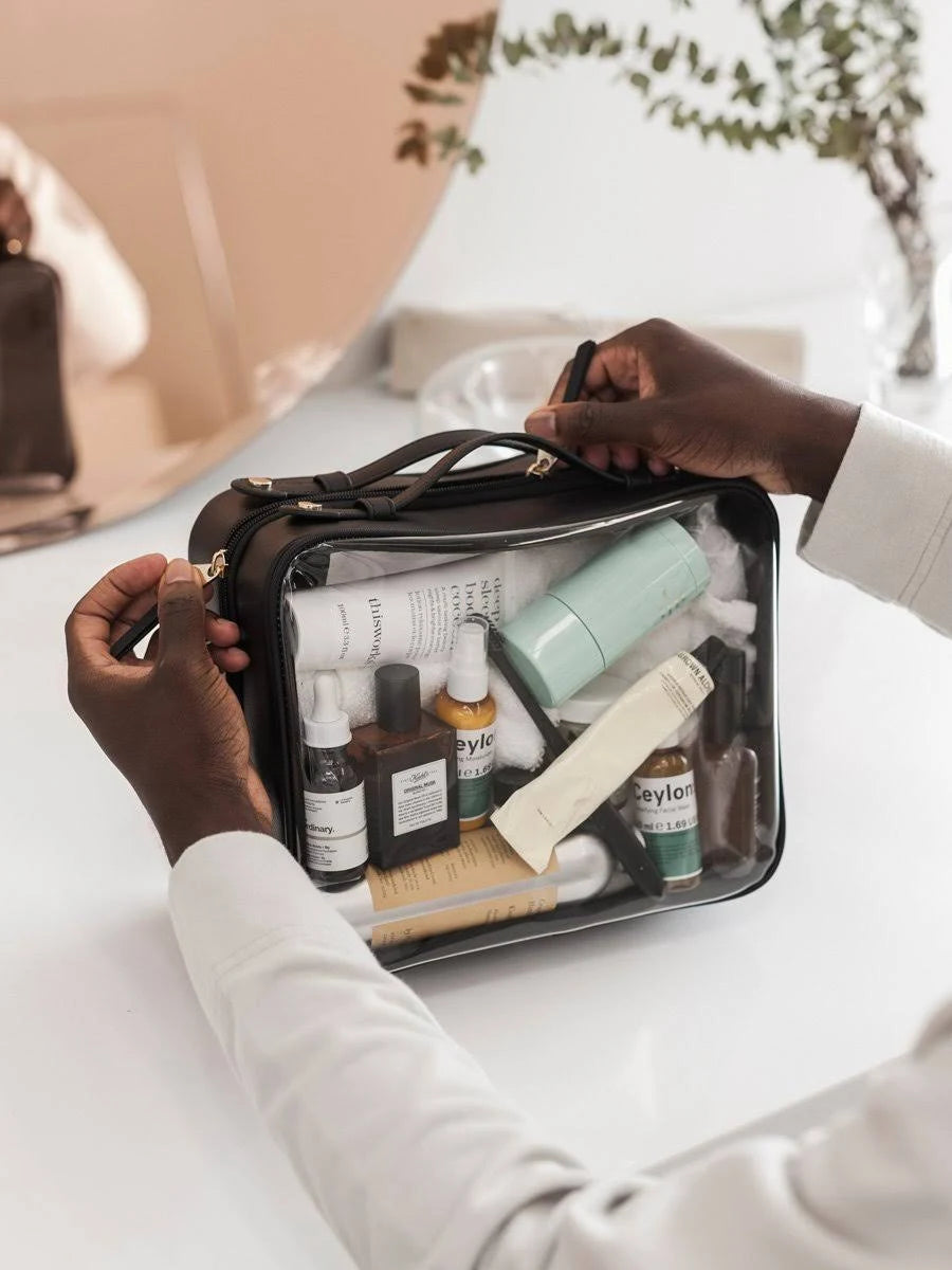 Mauve Clear Cosmetics Case Z628