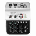 4-Channel Audio Mixer with 48V Phantom Power Y86419