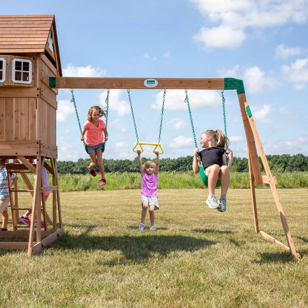 All Cedar Swing Set R225