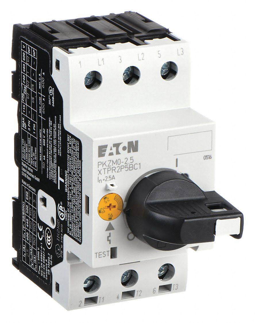 Manual Mtr Protector, 2.5A, Rotary U827