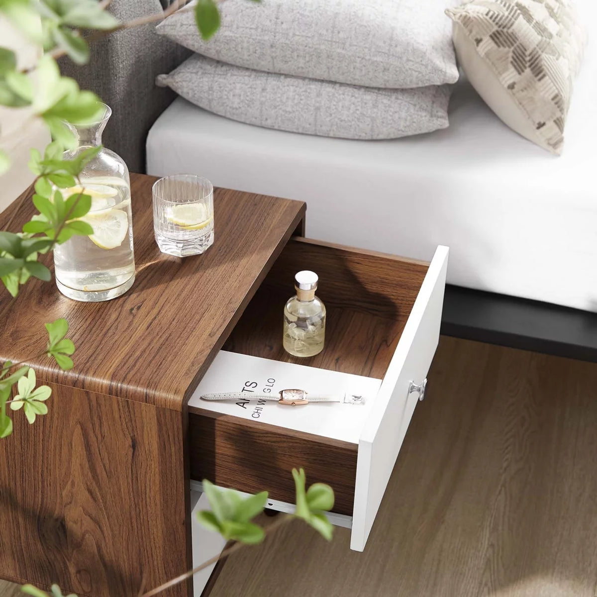 2-Drawer Nightstand B151