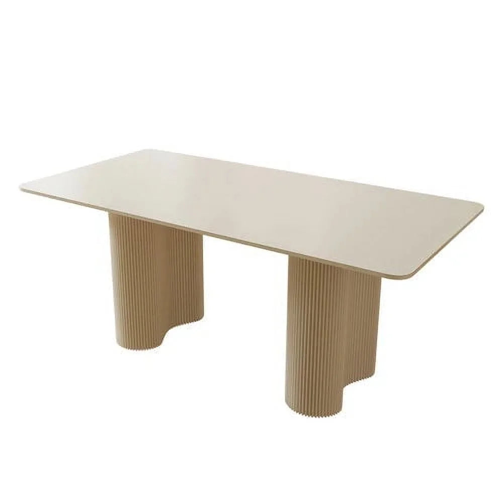 Modern Rectangle Dining Table Y62746
