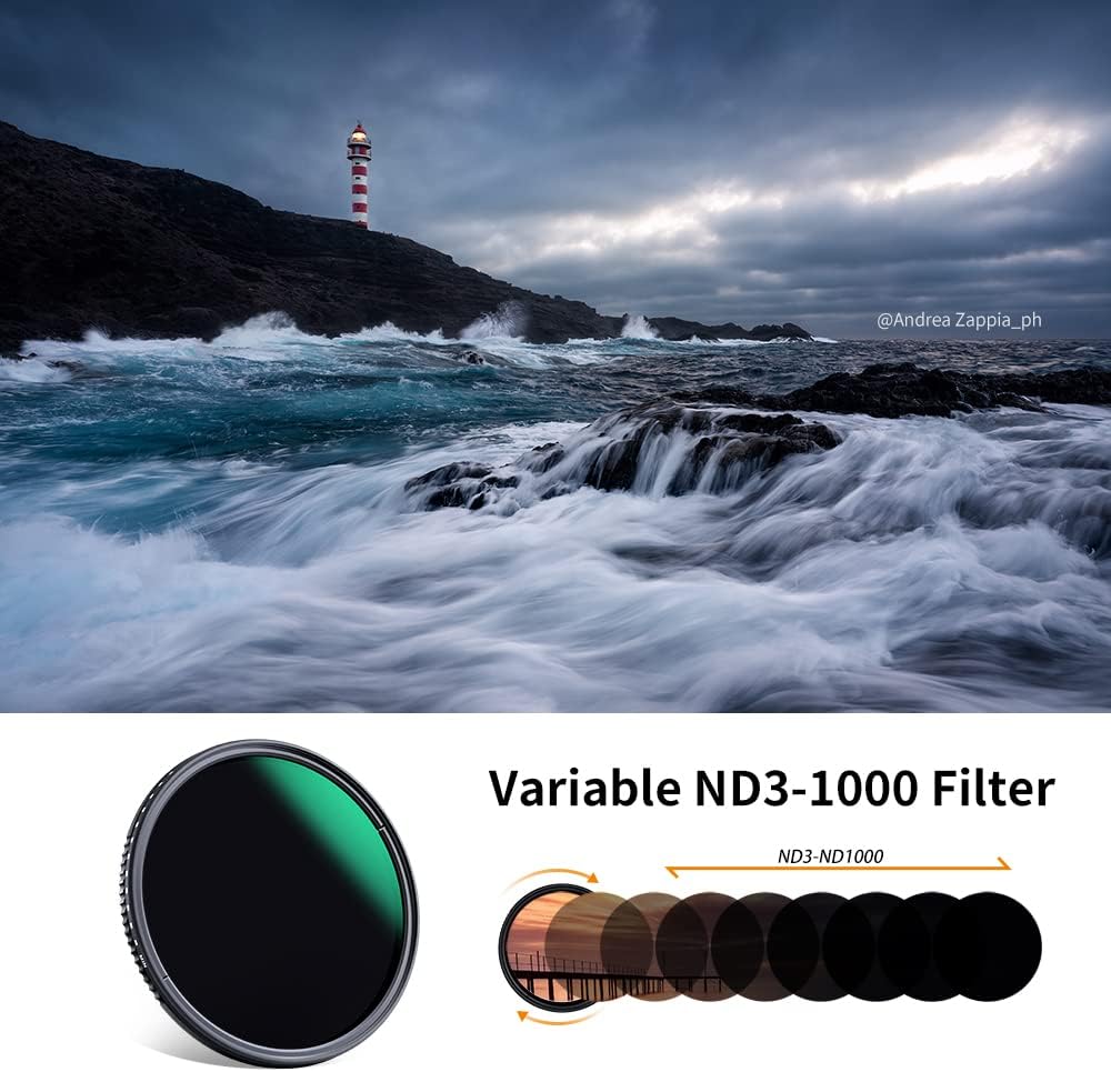 72mm Variable ND3-ND1000 Neutral Density Lens Filter G722551