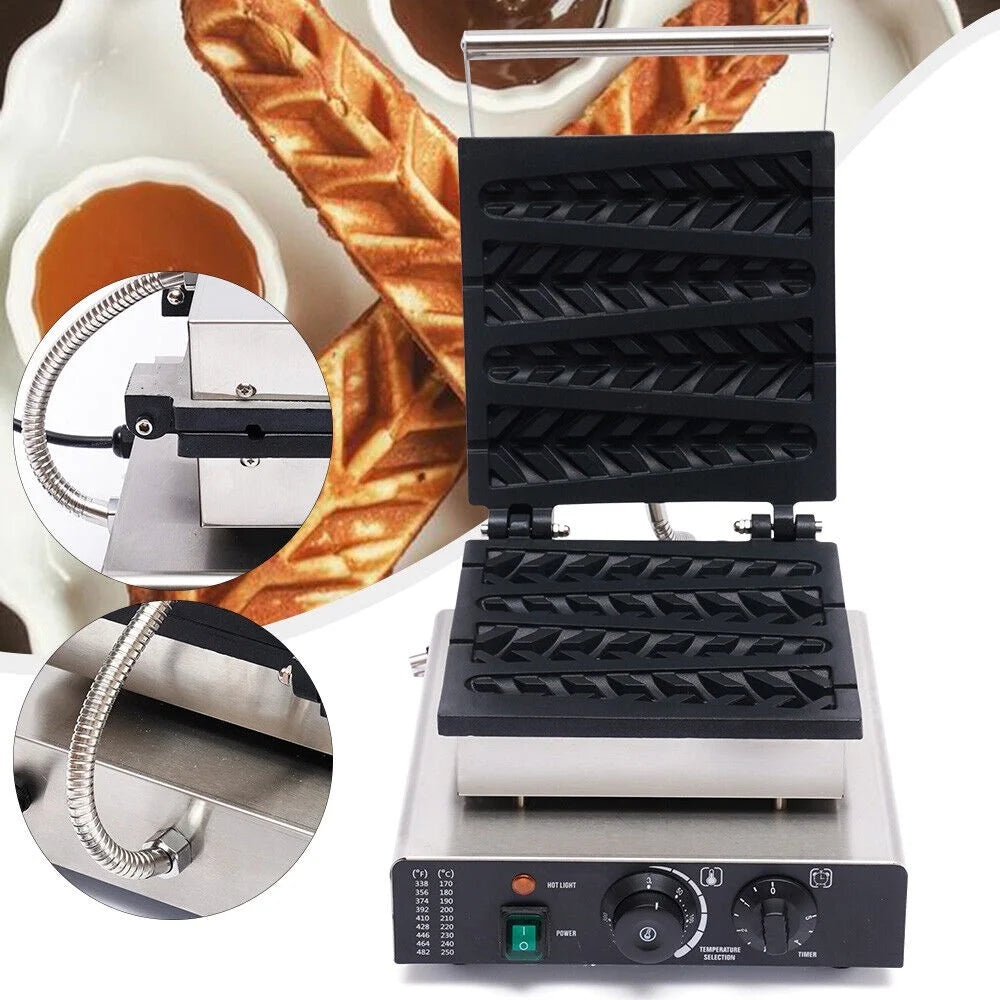 Lolly Waffle Stick Baker Machine C636