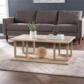 Wood Two Tier Rectangular Coffee Table M775996