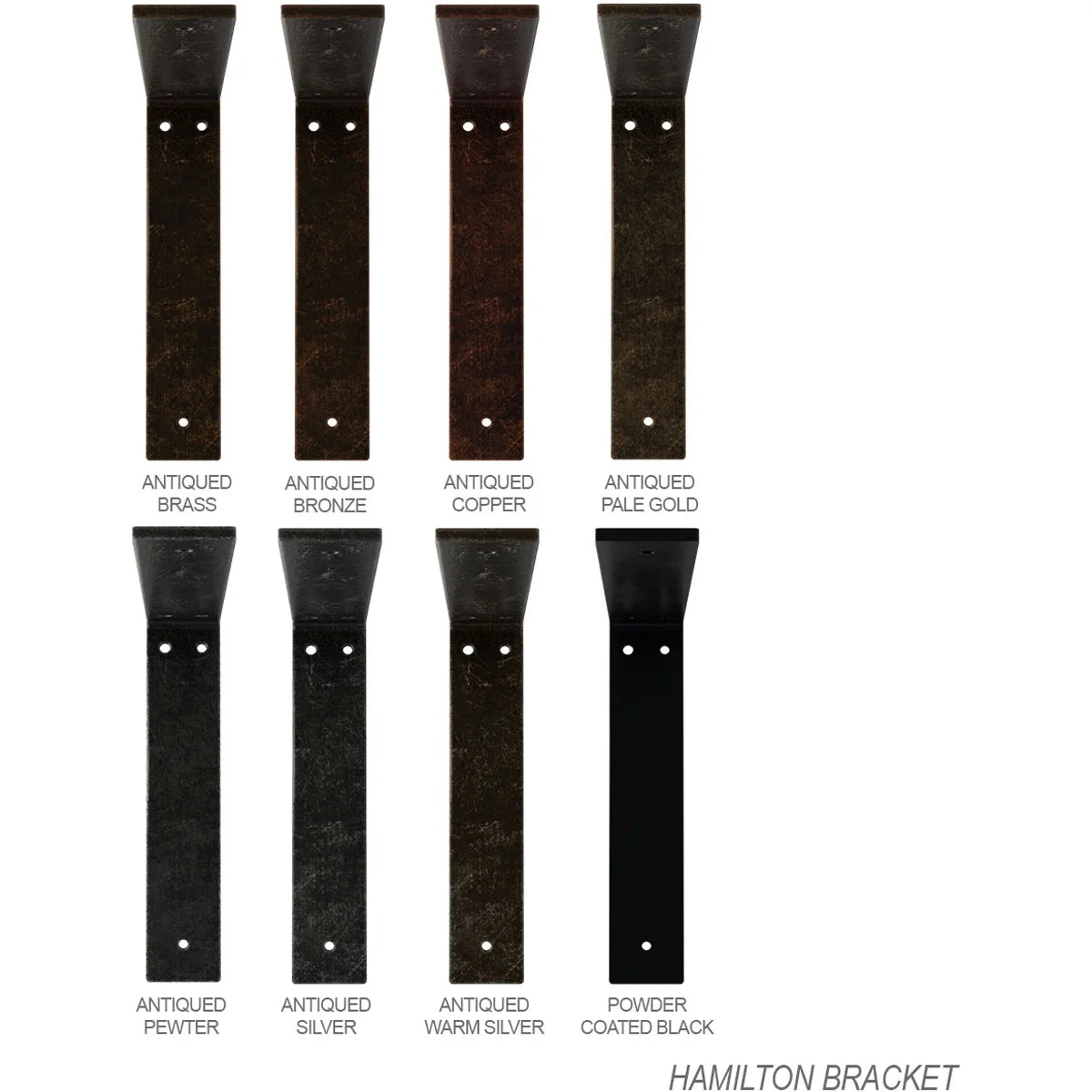 Stainless Steel Hamilton Bracket (6-Pack) E1418