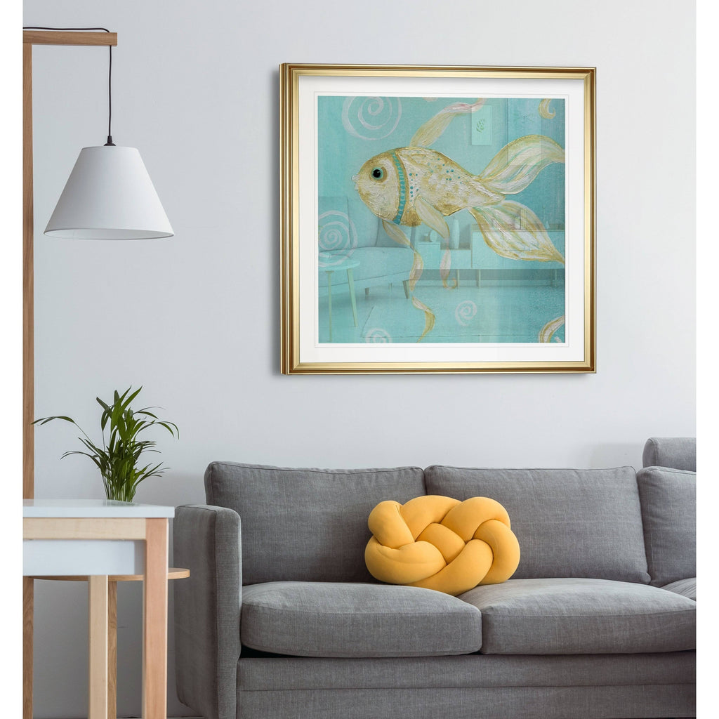 Framed Giclee Print 26x26 E644