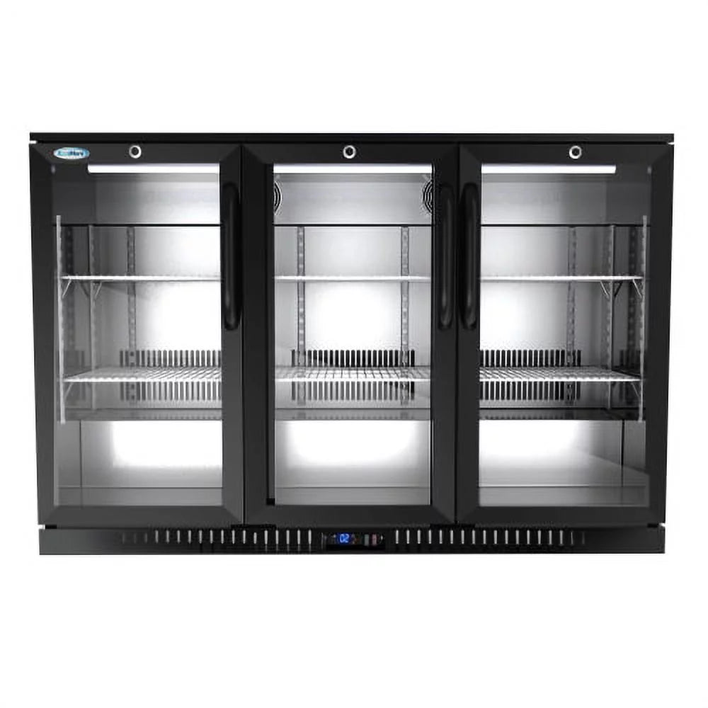 Three-Door Back Bar Refrigerator 11 Cu Ft R40489
