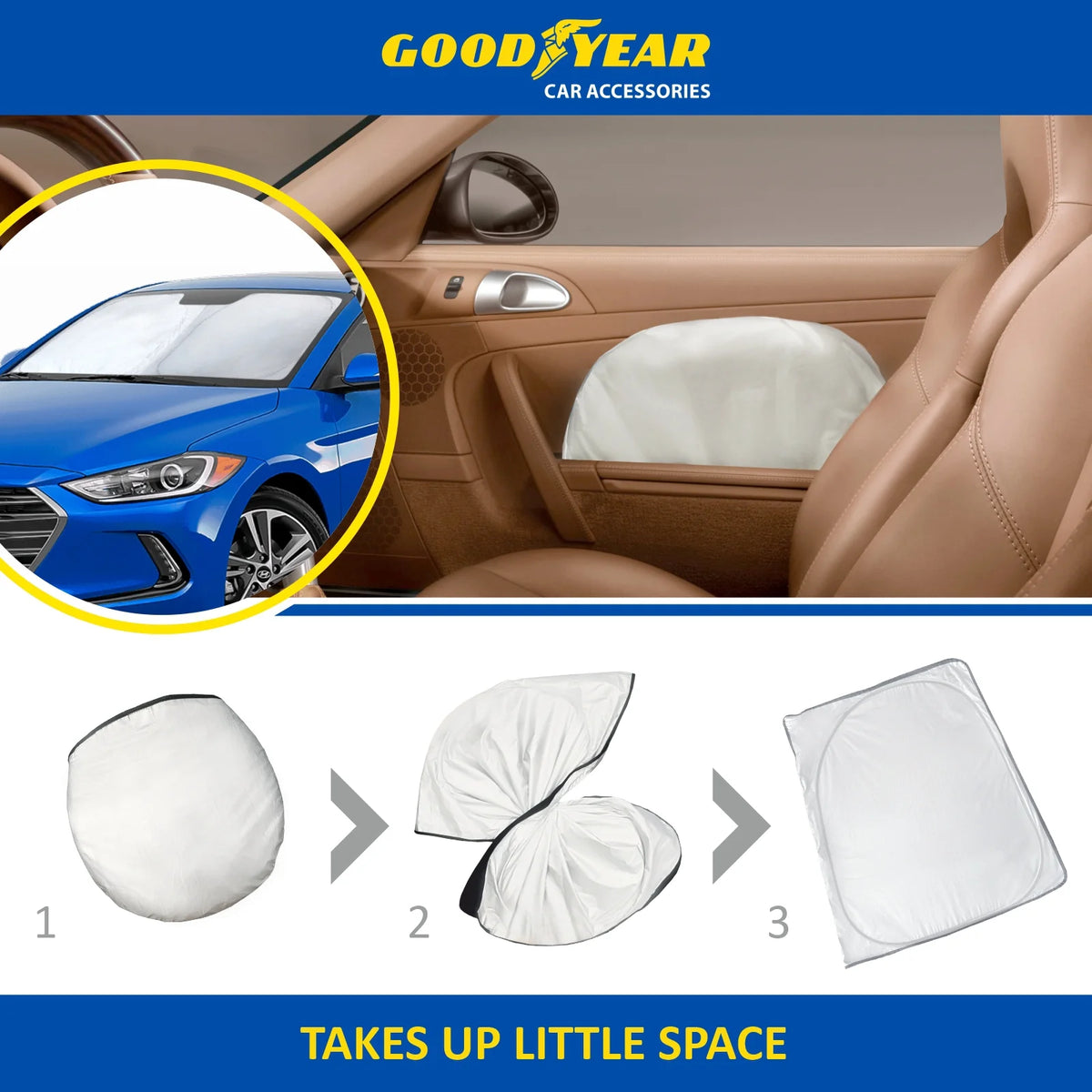 Foldable Windshield Sun Shade Z105970