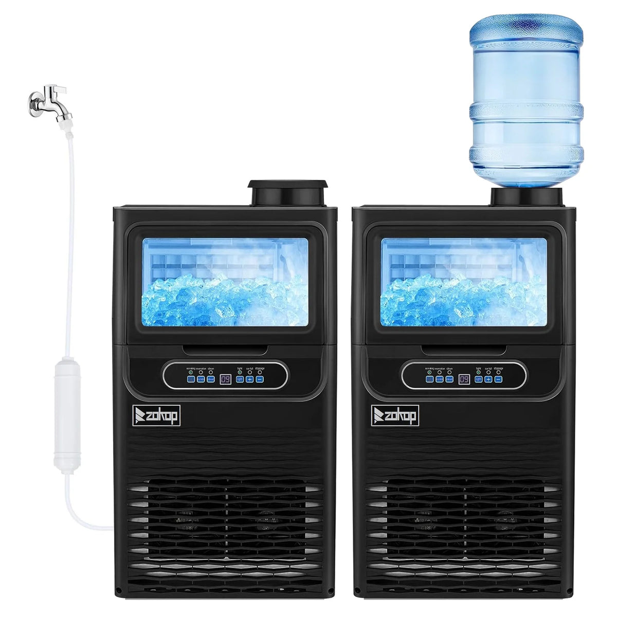 Commercial Ice Maker with 11lbs Storage Capacity C464