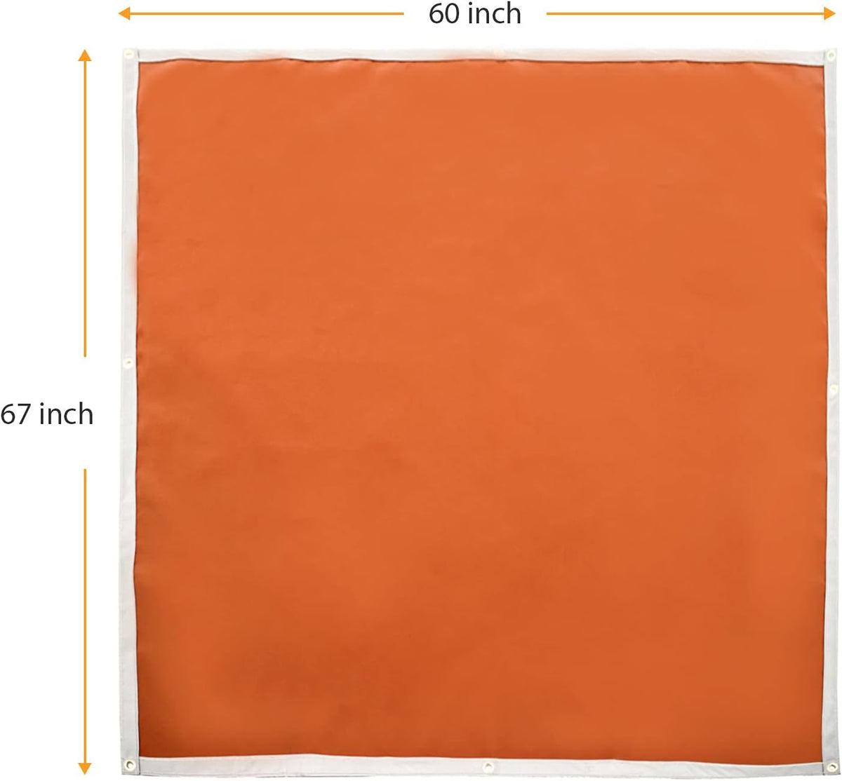 Fire Pit Mat, Flame Retardant Felt Fabric, Pack of 2 O892