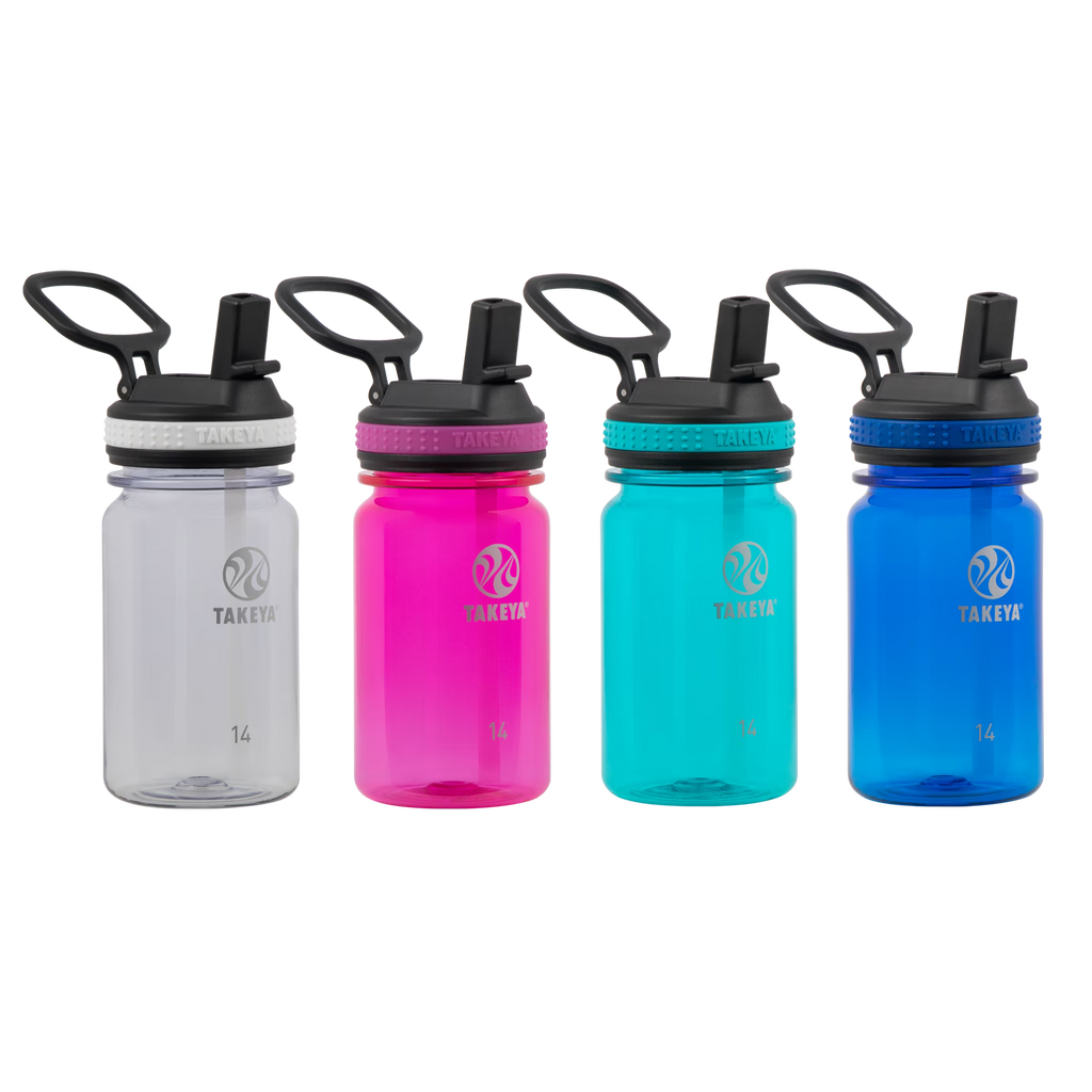 Clear 14oz Straw Bottle 4pk B286862