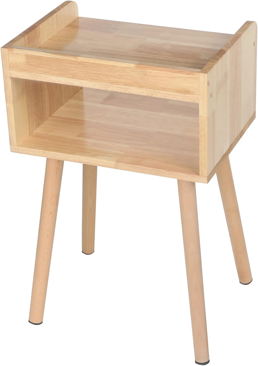 Solid Wood Night Stands Bedside Table Pack of 2 H104336