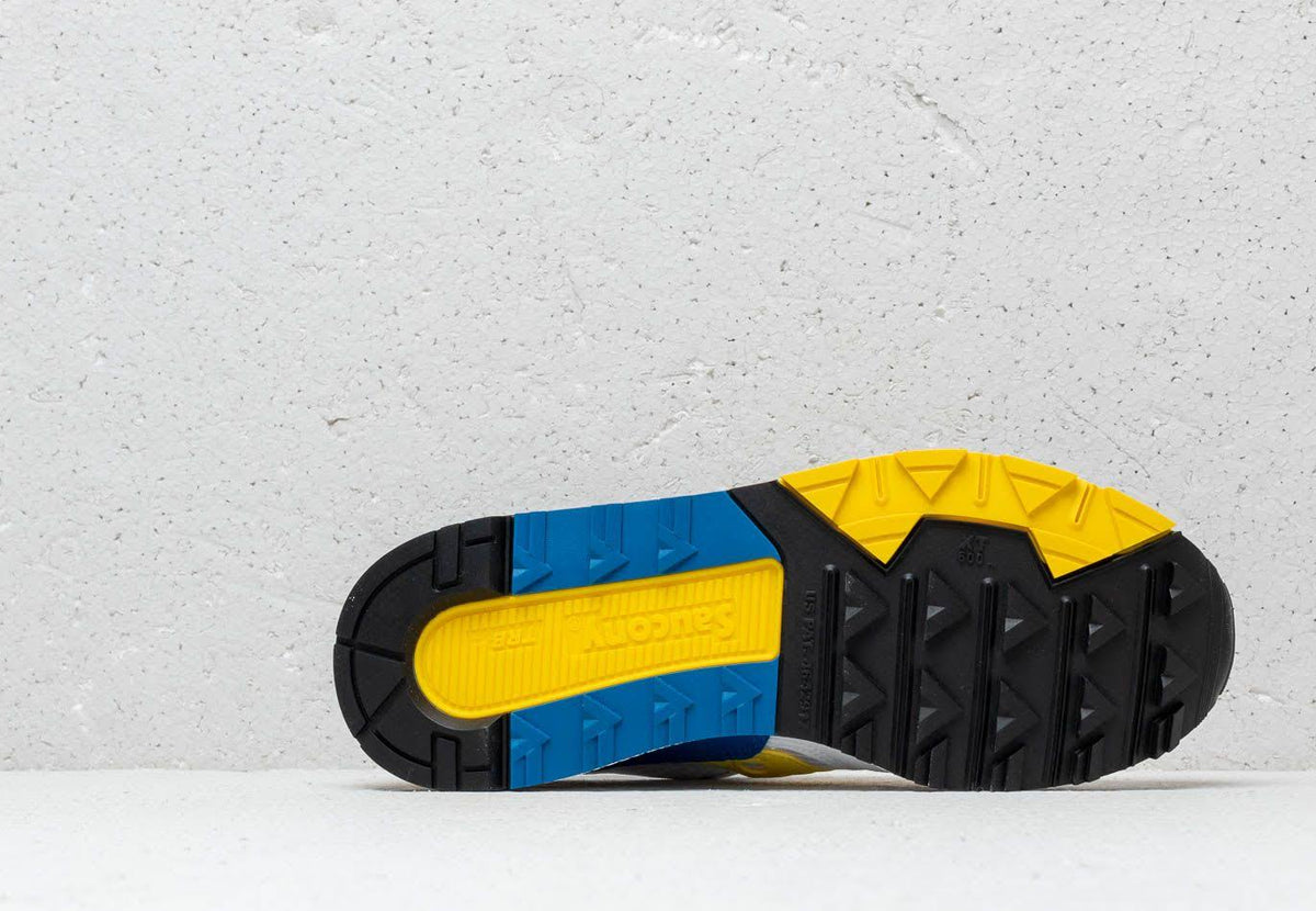 White, Yellow & Blue Saucony Shoes T8087
