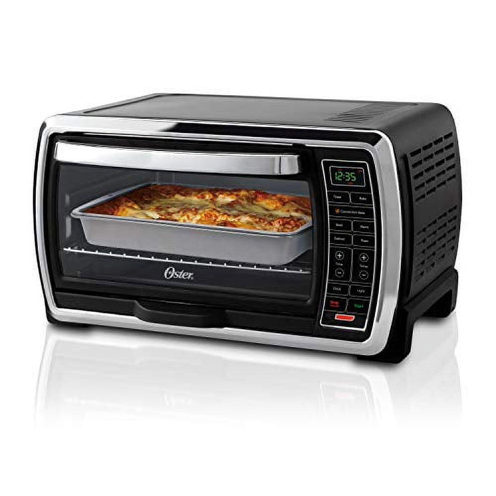 Black/Polished Stainless Digital Convection Toaster Oven R3530