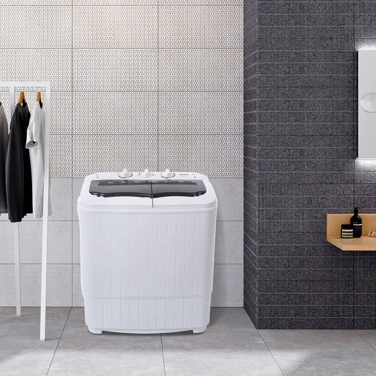 14.3lbs Twin Tub Portable Washing Machine C523247